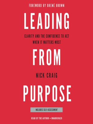 cover image of Leading from Purpose